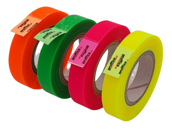 Markierungs- und Beschriftungsband transluzent 9mm x 20m mit 26mm Pappkern