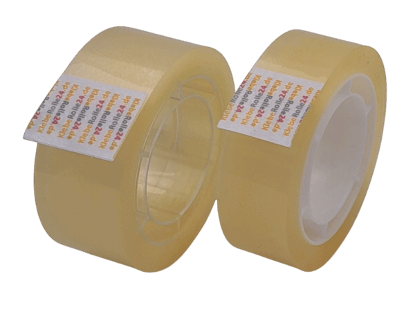 Fensterklebeband PP transparent wieder ablösbar mit 26mm Plastikkern