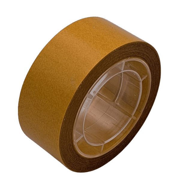 Klebe- und Bastelband doppelseitig permanent Vlies 100my mit 26mm Plastikkern – Bild 2