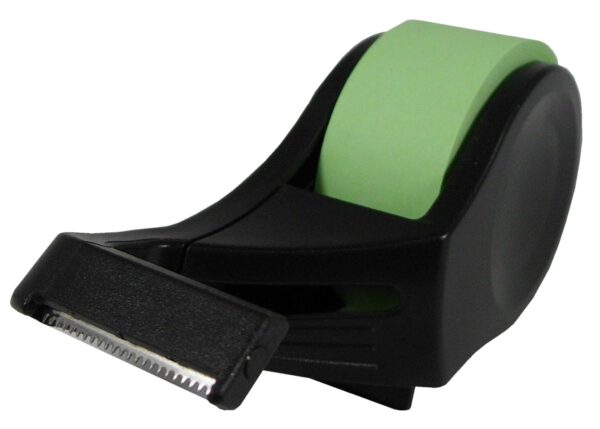 Haftnotizrolle pastellfarbig 19mm x 10m mit 26mm Pappkern im Abroller Smart schwarz – Bild 4