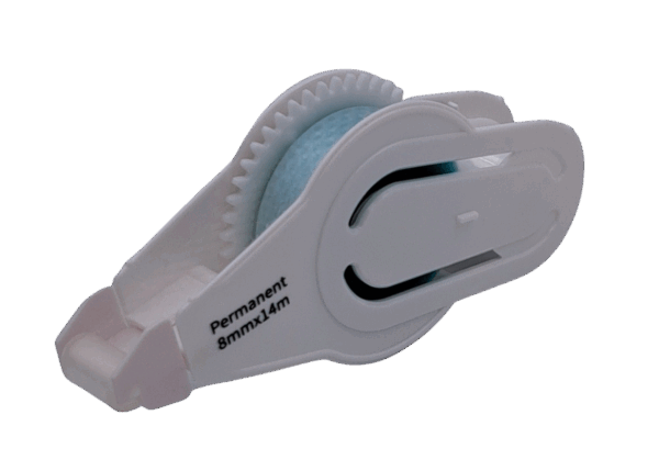 Kleberoller-Refill Wing mit Klebepunkten