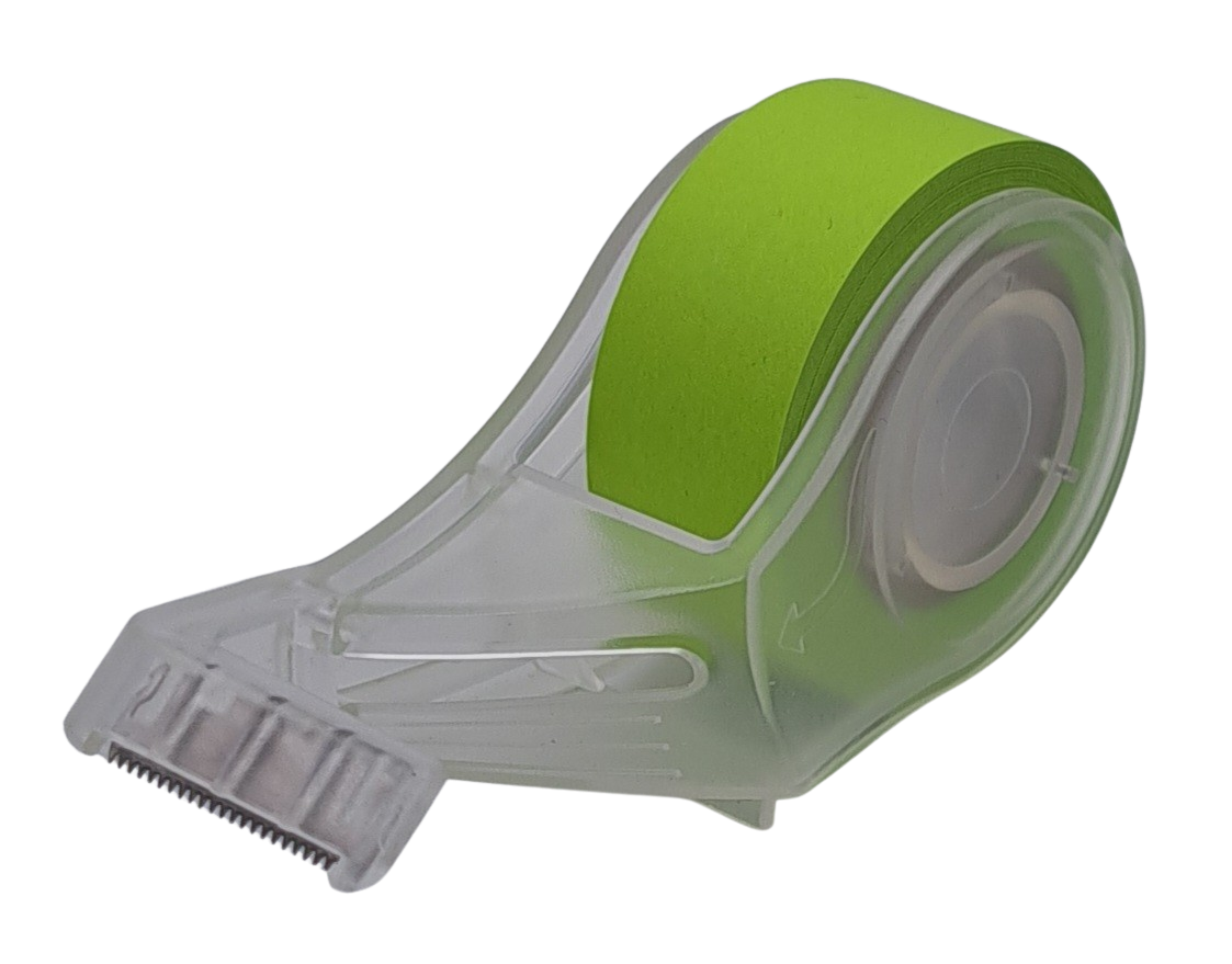 Haftnotizrolle brillantfarbig im Halter Smart