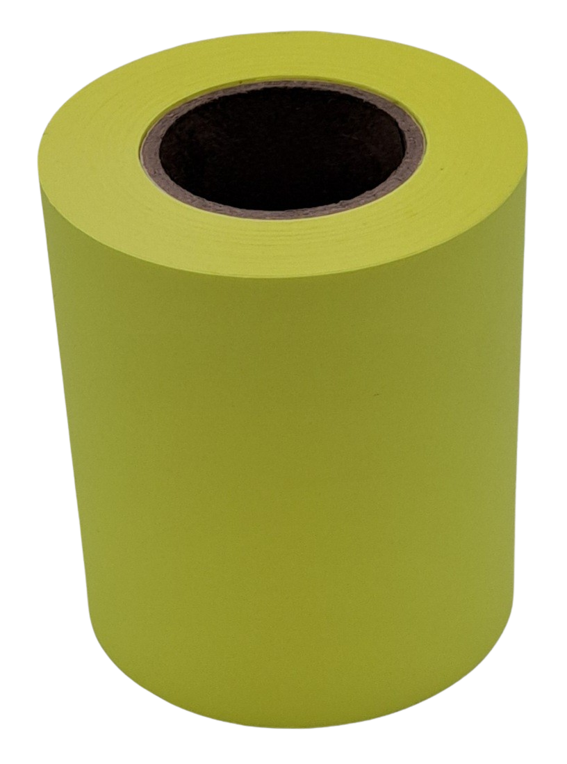 Haftnotizrolle brillantfarbig Breite 60mm mit 26mm Pappkern – Bild 2