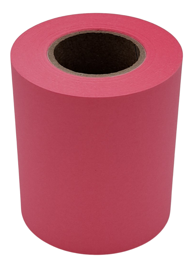 Haftnotizrolle brillantfarbig Breite 60mm mit 26mm Pappkern – Bild 3
